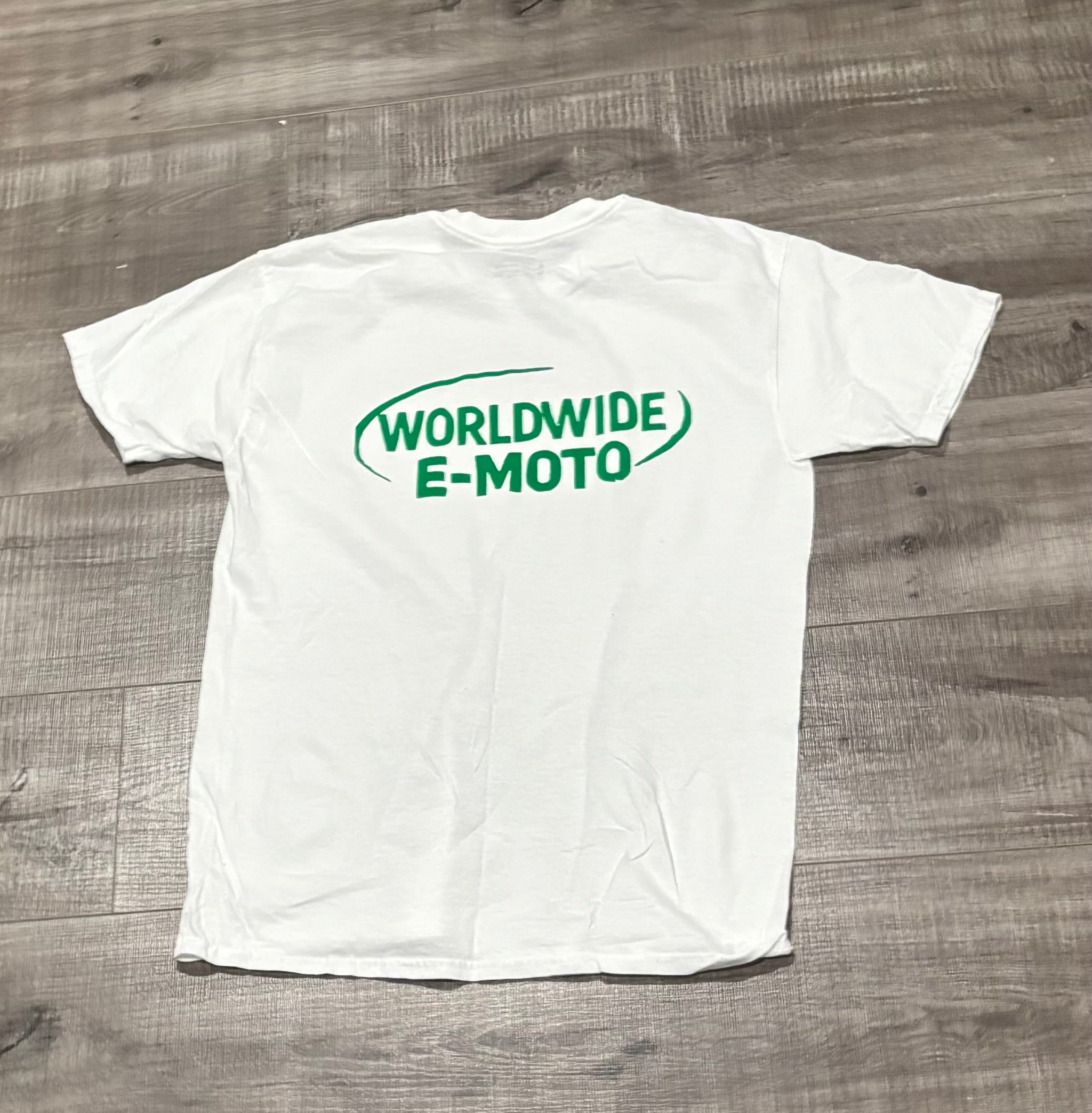 WorldWide E-Moto Lucky Green Shirt