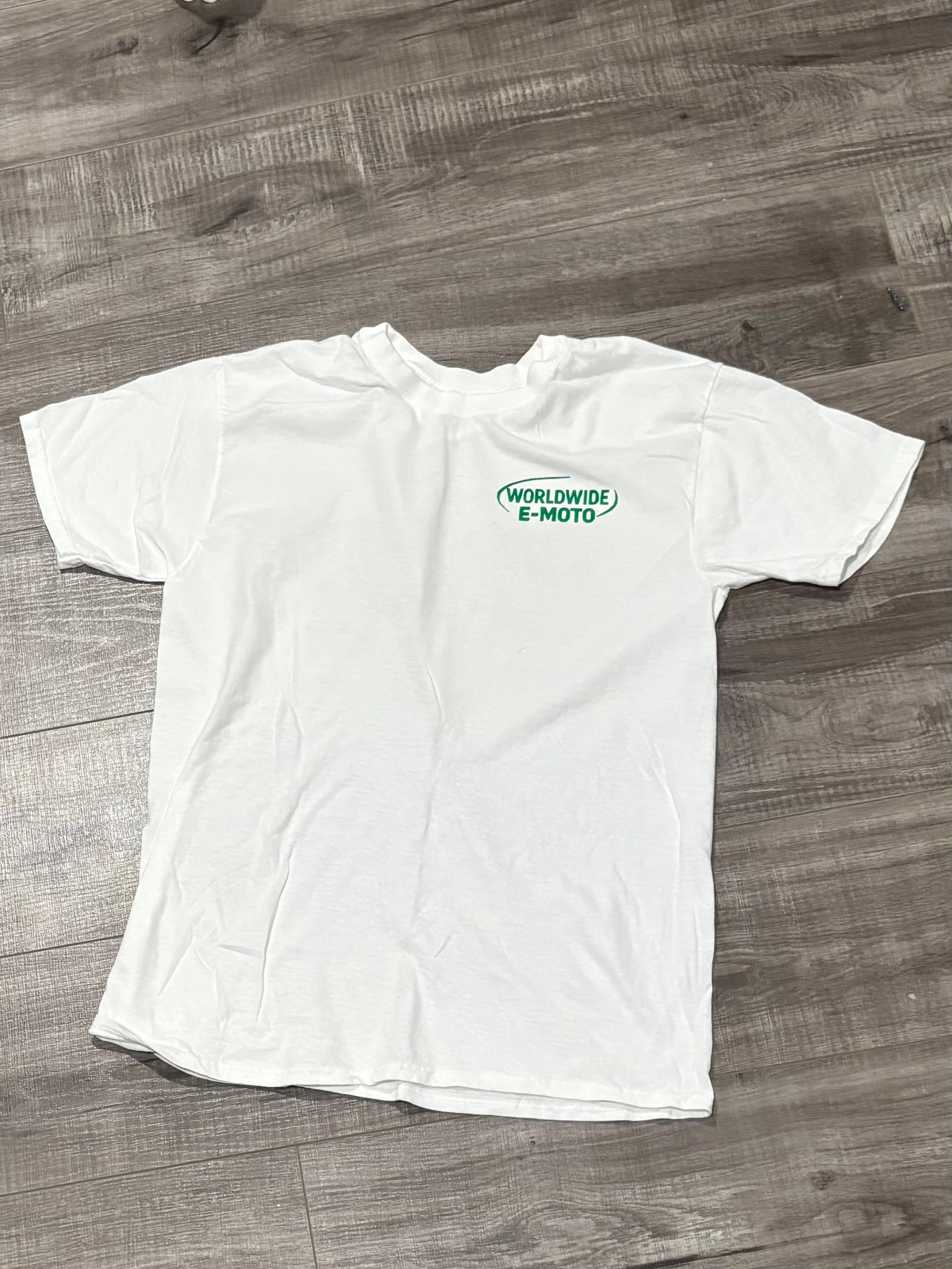 WorldWide E-Moto Lucky Green Shirt