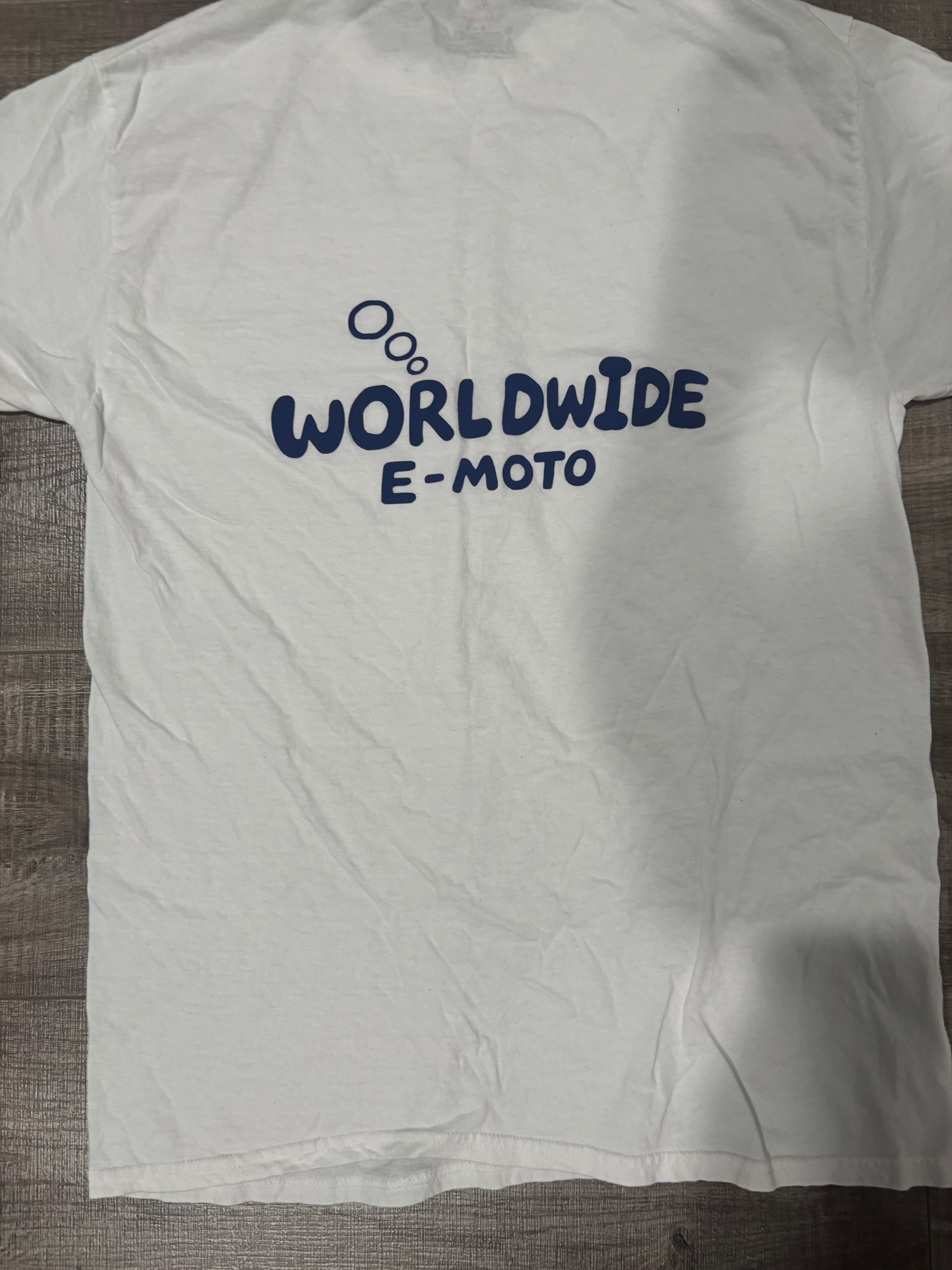 Worldwide E-Moto bubble shirt