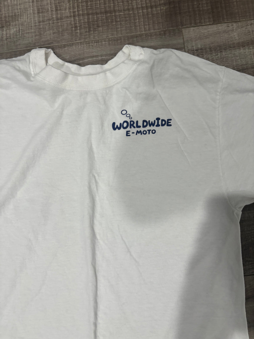Worldwide E-Moto bubble shirt