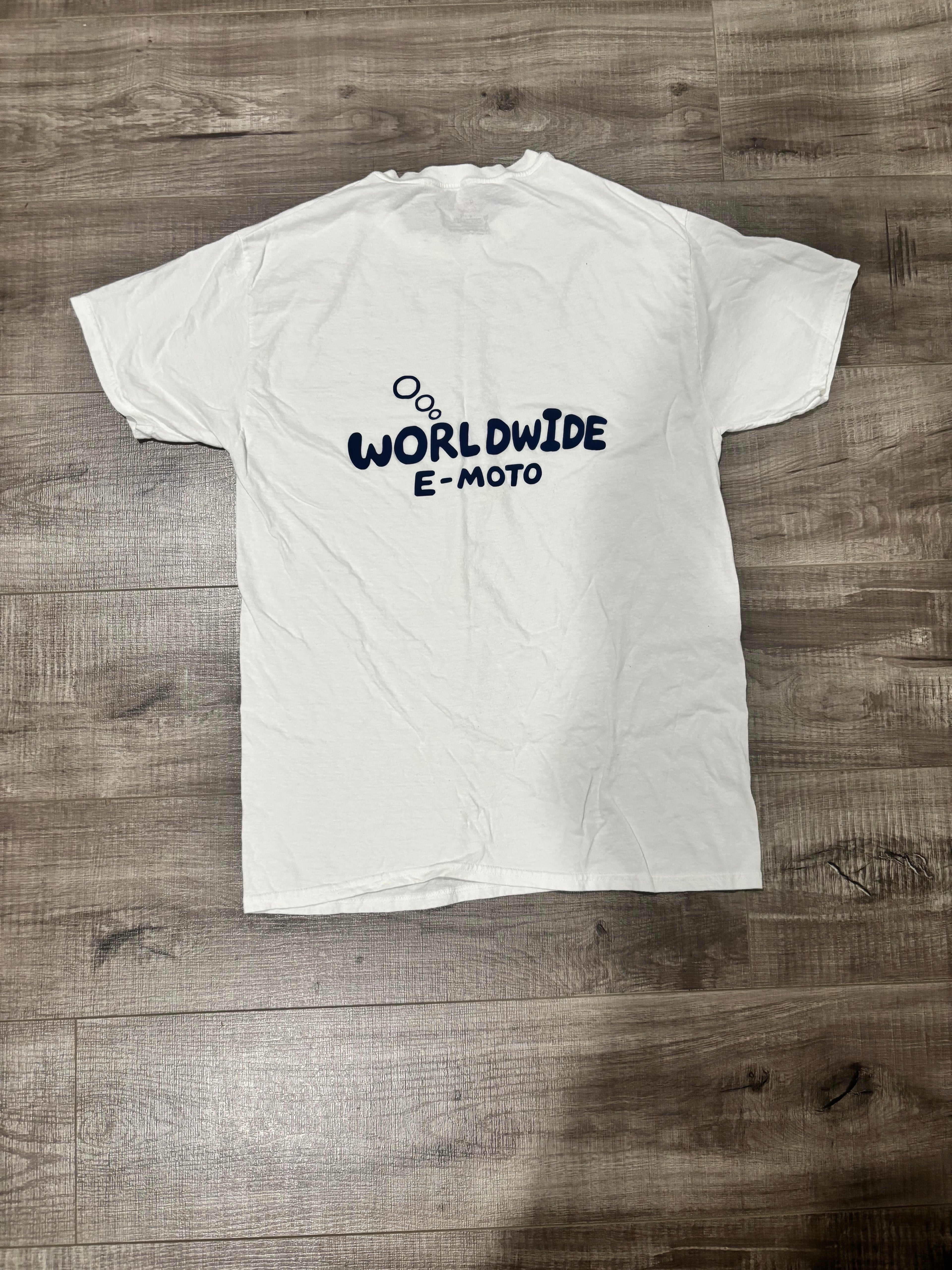 Worldwide E-Moto bubble shirt