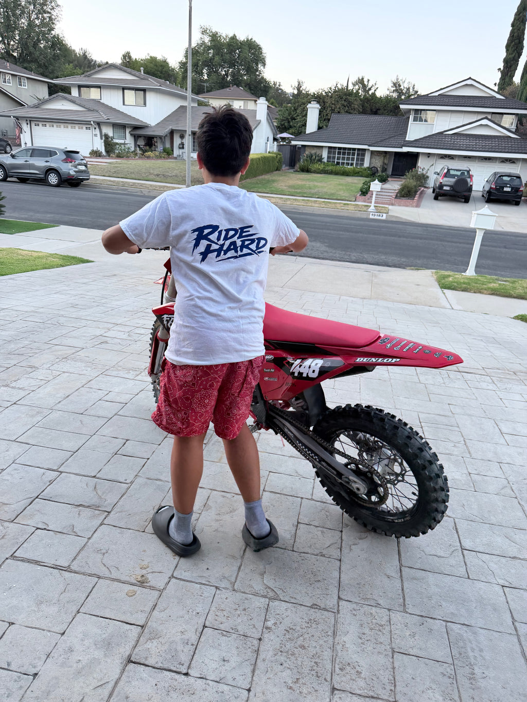 WorldWide E-Moto “Ride Hard” Tee