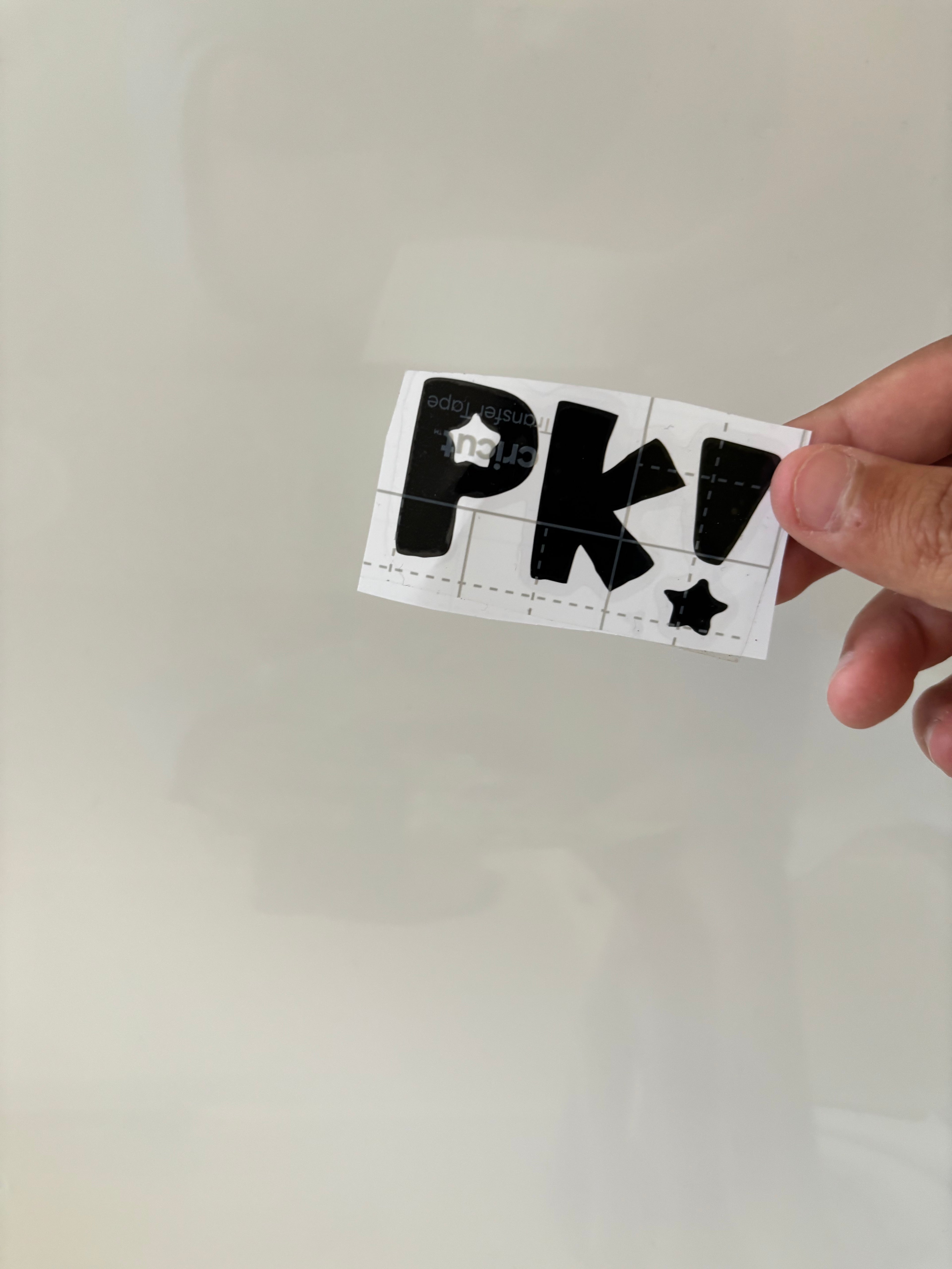 Peak brand sticker (Black)